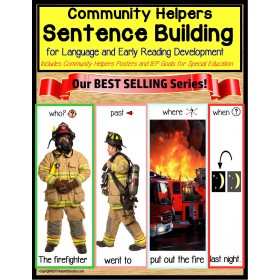 COMMUNITY HELPERS Visual Sentence Building for Autism and Special Education